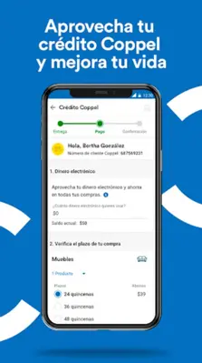 Coppel compras en línea android App screenshot 2